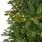 9ft. Pre-Lit Green Mountain Pine Artificial Christmas Tree, Clear LED Lights